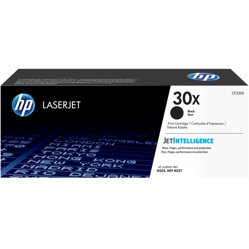 Toner HP 30X 3500 pagini, Negru, - M203/M227